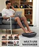 RENPHO Vibrating & Rolling Shiatsu Foot Massager with Remote Control, 2 Programs, 3 Auto Modes for Pain Relief - Imported from UK