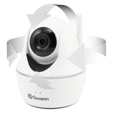 Swann Wi-Fi Pan & Tilt Security Camera, 1080p Full HD with Audio & Remote Control via App - Imported from UK