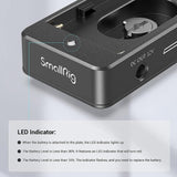 SmallRig 3095 NP-F Battery Adapter Plate Lite with NP-FZ100 Dummy Battery, 12V/7.4V DC Output Port - imported from UK