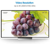 Rankie DisplayPort (DP) to HDMI Adapter, 4K Resolution Converter with Audio - Imported from UK