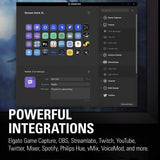 Elgato Stream Deck XL Advanced Studio Controller With 32 Macro Keys, Trigger Actions in Apps & Software Like OBS, Twitch, YouTube & More, Works with Mac & PC - Imported from UK