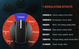 Donner Mod Square Guitar Effect Modulation Pedal, Chorus Phaser Tremolo Flanger Rotary Vibrato 7 Modulation Modes, True Bypass - Imported from UK
