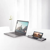 LENTION USB C 11-in-1 Laptop Docking Station, with 100W PD, 4K HDMI/DisplayPort, VGA, Ethernet, Card Reader, USB 3.0/2.0 & AUX Adapter - Imported from UK