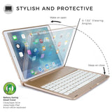 Cooper Keyboard Bluetooth Cases F8S for iPad Air 2, iPad Pro 9.7 with 7 Color LED Backlight - Imported from UK