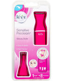 Veet Sensitive Precision Beauty Styler with 8 Accessories (Amazon Container Product as it is, No Warranty, No Guarantee, No Return, No Exchange) - Imported from UK