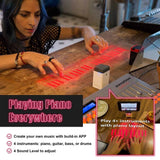 Serafim Keybo, World's Most Advanced Bluetooth Laser Projection Keyboard & Piano, Multilingual Support - Imported from UK