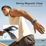 Stainless Steel Milanese Loop for Apple Watch, 38mm Comfort Fit Mesh Loop Adjustable Magnetic Strap - (Amazon Container Product as it is, No Warranty, No Guarantee, No Return, No Exchange) - Imported from UK