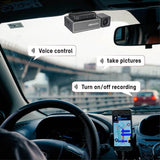 Built-in mic speaker car recorder