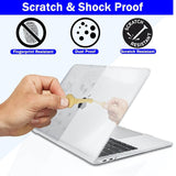 MOSISO Plastic Hardshell Case Keyboard Cover & Screen Protector for MacBook Air 13" - Imported from UK