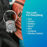 AIRBOLT Smart Travel Lock, Bluetooth Portable & Versatile Lock Access with Smart Phone, TSA Approved (Amazon Container Product as it is, No Warranty, No Guarantee, No Return, No Exchange) - Imported from UK
