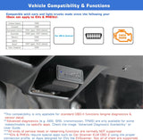 Veepeak OBDCheck BLE+ Bluetooth 4.0 OBD II Scanner for iOS & Android, Car Diagnostic Code Reader Scan Tool for Universal OBDII / EOBD Vehicles - Imported from UK