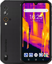 Blackview BV9900 Pro Rugged Smartphone, 8GB LPDDR4X RAM+128GB UFS2.1 ROM, Dual Sim 4G Global Network, Sony® 48MP+16MP Triple Rear Camera FHD+ Display + Thermal Imaging Quad Rear Camera, Helio P90 Octa Core Processor - Imported from UK