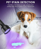 YOUTHINK 51 LEDs UV Flashlight, Portable Black Light Detector for Pet Urine Dry Stain, Bed Bug on Carpet Rugs Floor - Imported from UK