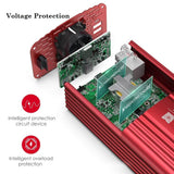 BESTEK® 300W Pure Sine Wave Power Inverter with 4.2A Dual USB Ports & 1 AC Socket, 12V-220V Converter for Car, Truck - Imported from UK