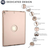 Cooper Keyboard Bluetooth Cases F8S for iPad Air 2, iPad Pro 9.7 with 7 Color LED Backlight - Imported from UK