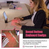 Serafim Keybo, World's Most Advanced Bluetooth Laser Projection Keyboard & Piano, Multilingual Support - Imported from UK