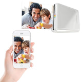 Polaroid ZIP Mobile Instant Photo Printer with 1 ZINK Photo Paper Pack, Zero Ink Printing Technology Compatible with iOS & Android Devices - Imported from UK