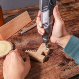 TACKLIFE 4V Cordless Rotary Tool Kit, 2 Speed Portable Engraving Polishing Grinder with Versatile Accessories, Ideal for DIY, Drilling, Carving, Polishing, Sanding, Grinding - Imported from UK