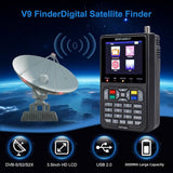 iBRAVEBOX V9 Finder, HD Satellite Finder DVB S2 Digital H.265 Full 1080P Built-In 3000MAh Battery 3.5" LCD Digital Display - Imported from UK