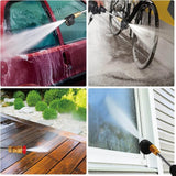 Bravolu 24V Cordless Pressure Washer with 6-in-1 Multi-Function Nozzle, Max 430 PSI Portable Power Cleaner Suitable for Washing Cars Fences Home Surfaces & More - Imported from UK