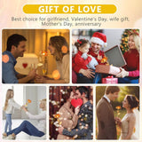 24K Golden Rose, Artificial Forever Rose with Gift Box for Friends, Christmas, Wedding Anniversary, Mother's Day, Valentine's Day - Imported from UK