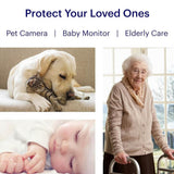 Indoor camera with mobile monitoring - Pet camera, Baby monitor, Elderly care