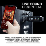 Alto Professional Bluetooth Total 2 - XLR Equipped Rechargeable Bluetooth Receiver For Mixing Desk / Audio Mixer Setups & Active PA Systems - Imported from UK