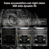 Night vision road safety recorder