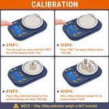 AccuWeight 255 Mini Digital Pocket Weight Scale with Backlight LCD Display 300g/0.01g with Tare and Calibration in Pakistan
