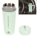 Car Portable 350ml Electric Cup 12V/7A 80W Heating Capacity 304 Stainless Steel Liner Auto-Shut-Off - Imported from UK