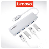 Lenovo USB-C to 4 Port USB3.0 Hub - Imported from UK