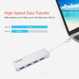 Lenovo USB-C to 4 Port USB3.0 Hub - Imported from UK