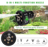 Bravolu 24V Cordless Pressure Washer with 6-in-1 Multi-Function Nozzle, Max 430 PSI Portable Power Cleaner Suitable for Washing Cars Fences Home Surfaces & More - Imported from UK