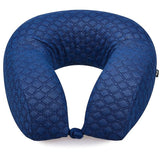 Amelia Neck Support Travel Pillow, Best Cushion with High Sides Easy Removable & Washable Cover Extremely Soft & Comfy Memory Foam Pillow - Imported from UK