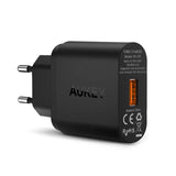 Aukey Qualcomm 3.0 USB Turbo Wall Quick Charge Travel Charger (UK PLUG) - Imported from UK