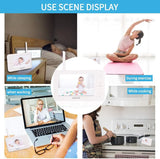 ABEDOE Video Baby Monitor 1080P 5" Color LCD with Camera, 2 Way Audio, Temperature Sensor, Lullaby