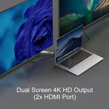 Baseus 11-In-1 Multifunctional Type-C Hub, Enjoyment Series intelligent HD Hub Adapter - Imported from UK