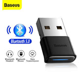 Baseus BA04 Mini Wireless Bluetooth 5.0 Adapter, USB Receiver Dongle - Imported from UK