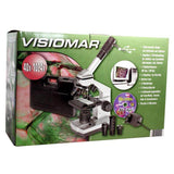 VISIOMAR 40X-1024X Microscope Set with Case (Amazon Container Product as it is, No Warranty, No Guarantee, No Return, No Exchange) - Imported from UK