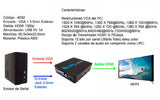 Video Converter VGA + 3.5mm Stereo Audio to HDMI Converter - Imported from UK