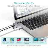 CHOETECH 4-in-1 USB-C to HDMI Multiport Adapter - Imported from UK
