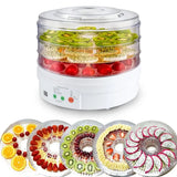 Food Dehydrator (4 Tray) 350W Food Drying Machine with LED Display Digital Temperature Controls, Dehydrates Fruit, Vegetable, Meat, Jerky, Herbs & More (Amazon Product Without Box) - Imported from UK