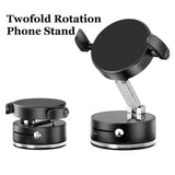 Twofold rotation phone stand