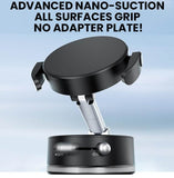 Advanced nano-suction all surfaces grip no adapter plate