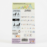 ZooBalloo Alphabet Cutting Cartridge 