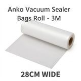 Buy Anko Vacuum Sealer Bags Roll - 3M and 28CM wide Pakistan
