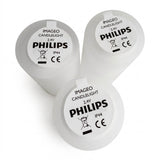 Three Philips Imageo candlelight frosted glass showing 500mAh battery & IP44 waterproof