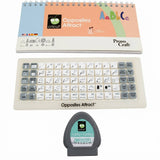 Cricut Provo Craft Opposites Attract alphabet sticker set