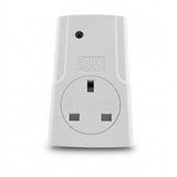 EasyHome UK three-pin wall plug adapter