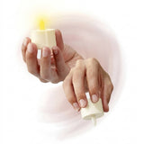Smokeless LED tea lights candles
